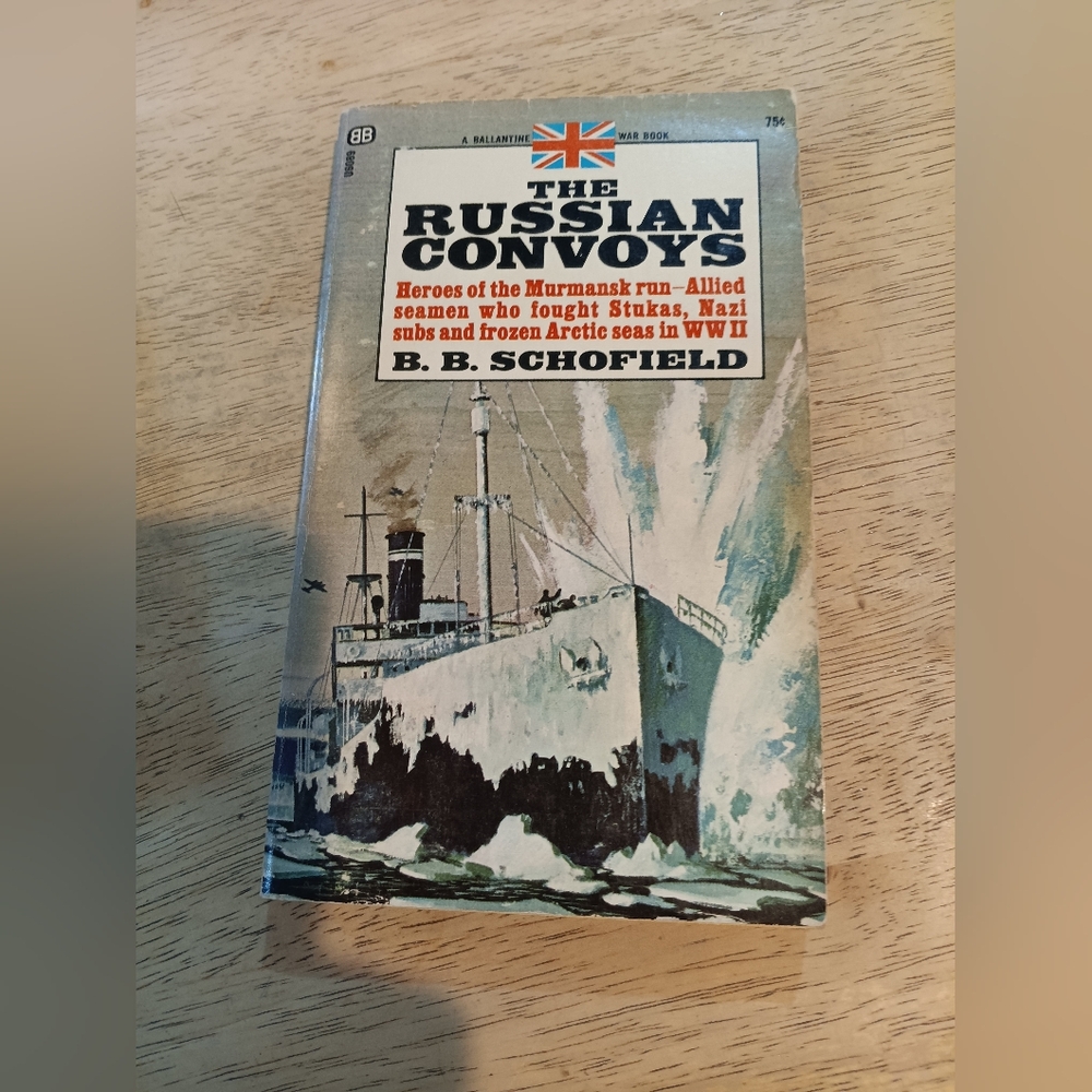 The Russian Convoys by - White and Blue Cover